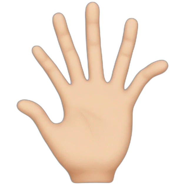 hand love emoji