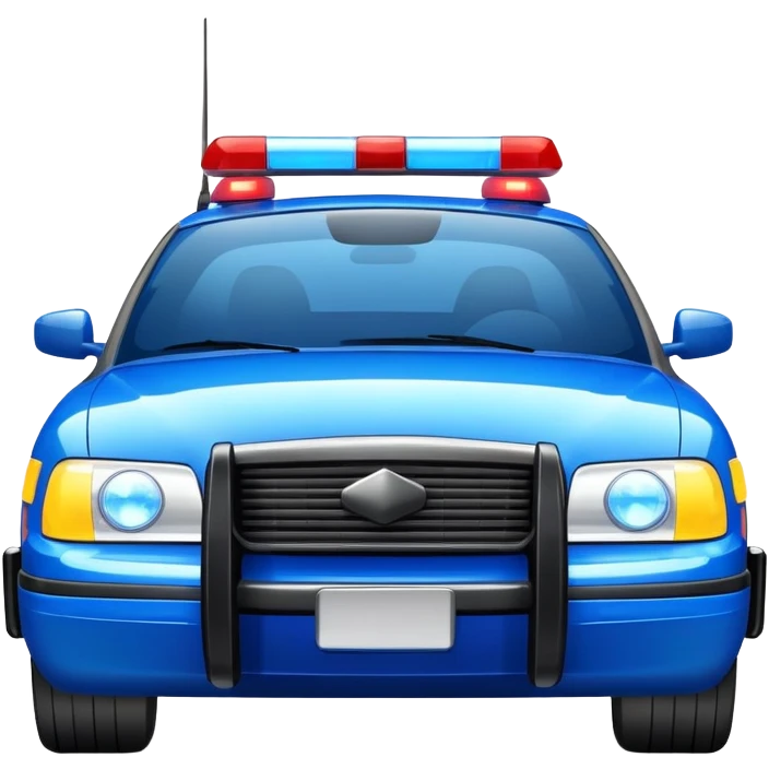 Police car emoji