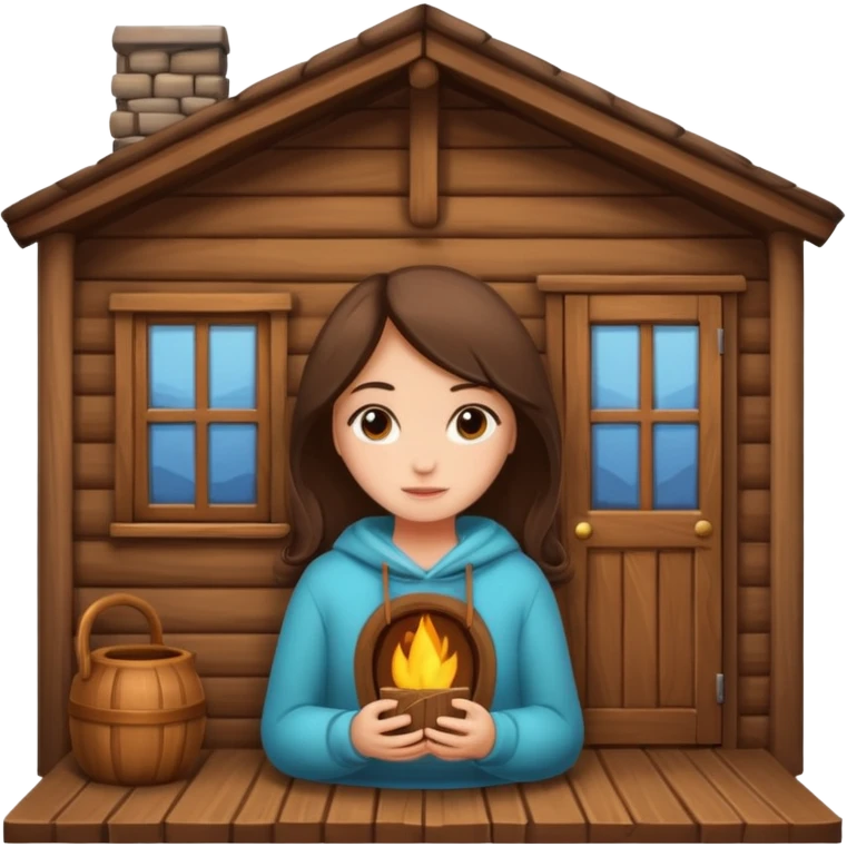Girly cabin  emoji