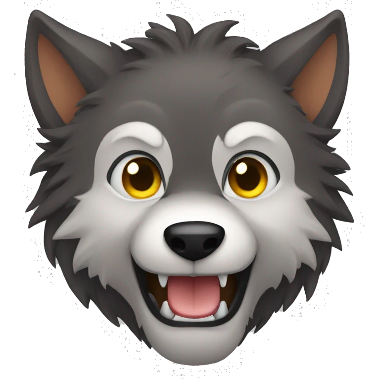 cute werewolf emoji