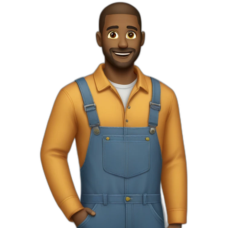Coverall overalls emoji