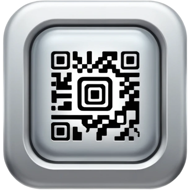 qr code badge emoji
