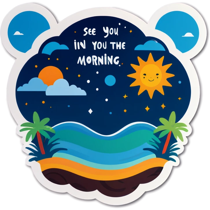 See you in the morning emoji