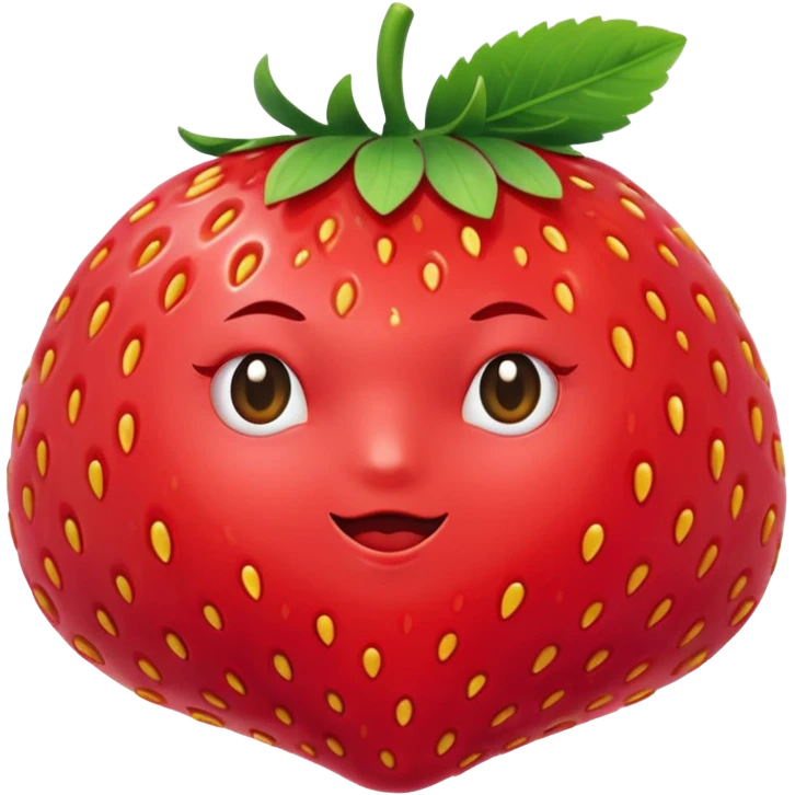 strrawberry tang hulu with no face emoji