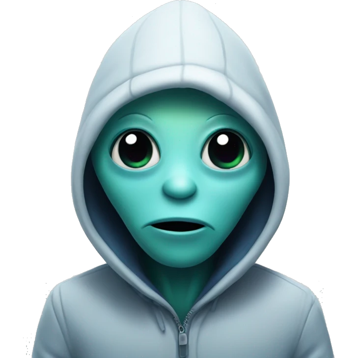 Freezing Alien emoji
