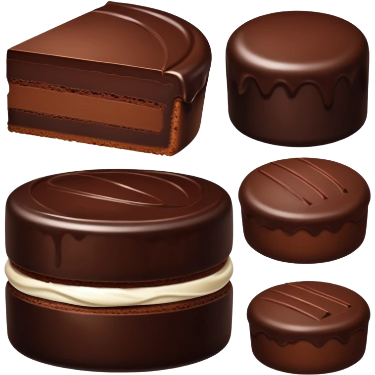 chocolate dessert emoji