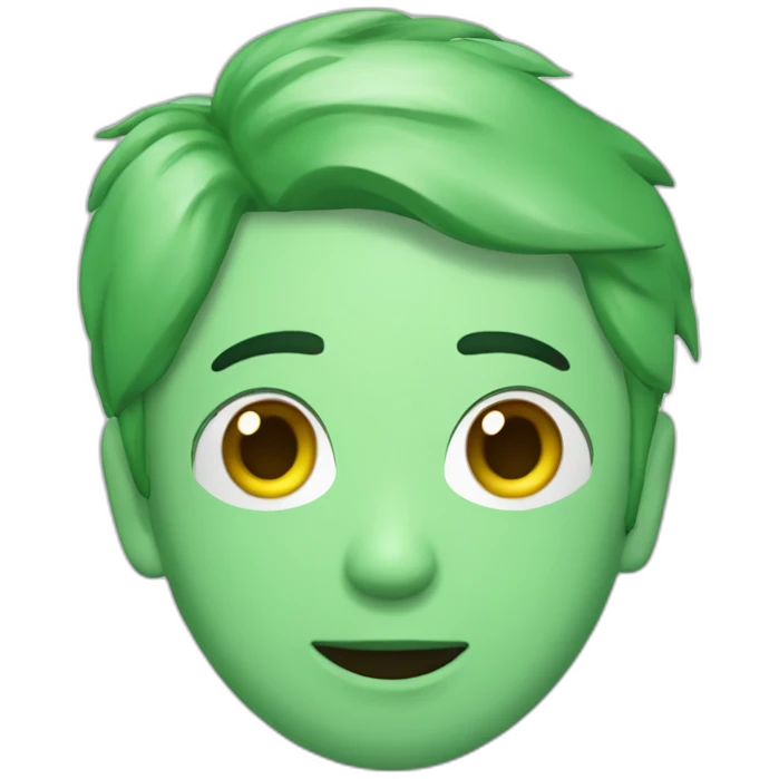 LINEA HACIA ARRIBA VERDE emoji