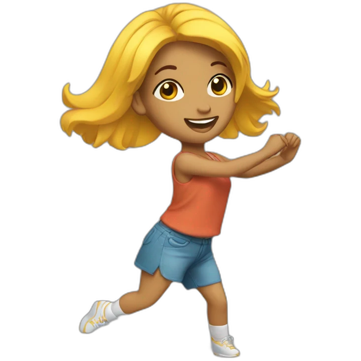 dansing girl emoji