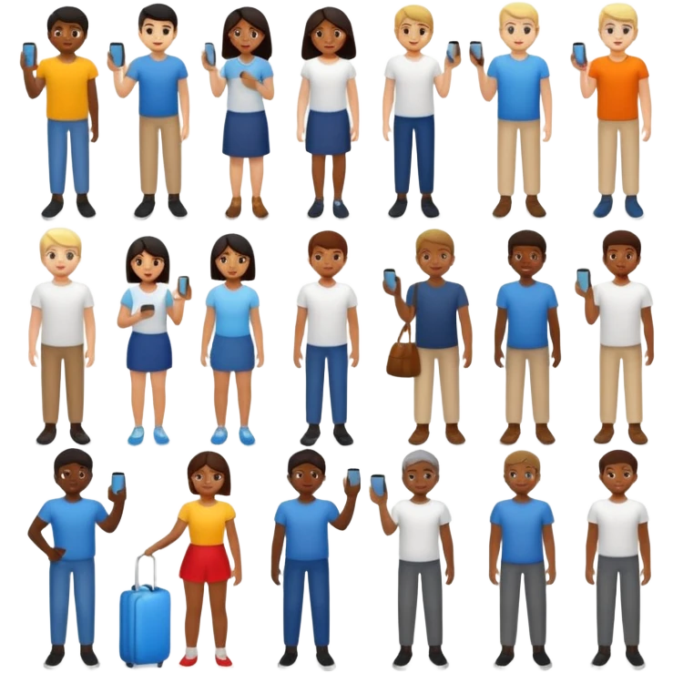 کار های روزانه emoji