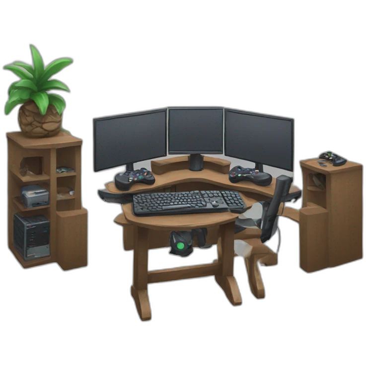 gamer setup emoji
