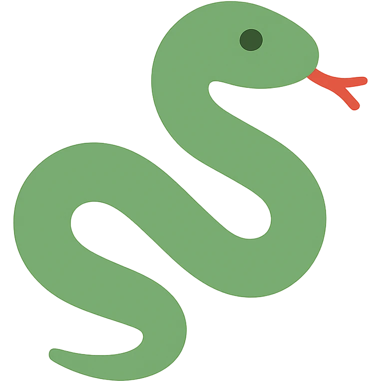 Snake emoji
