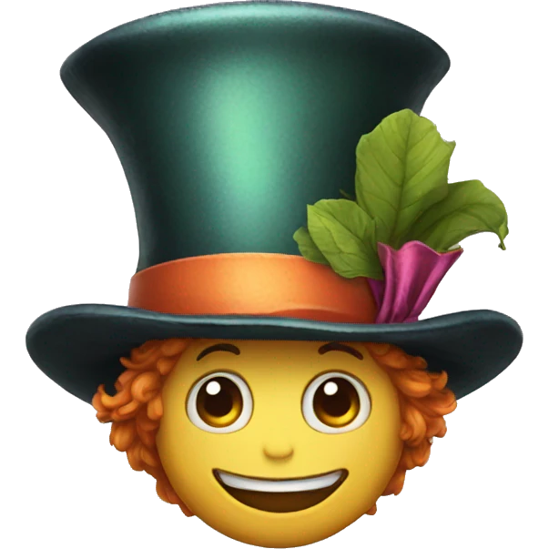 Mad Hatter's hat emoji