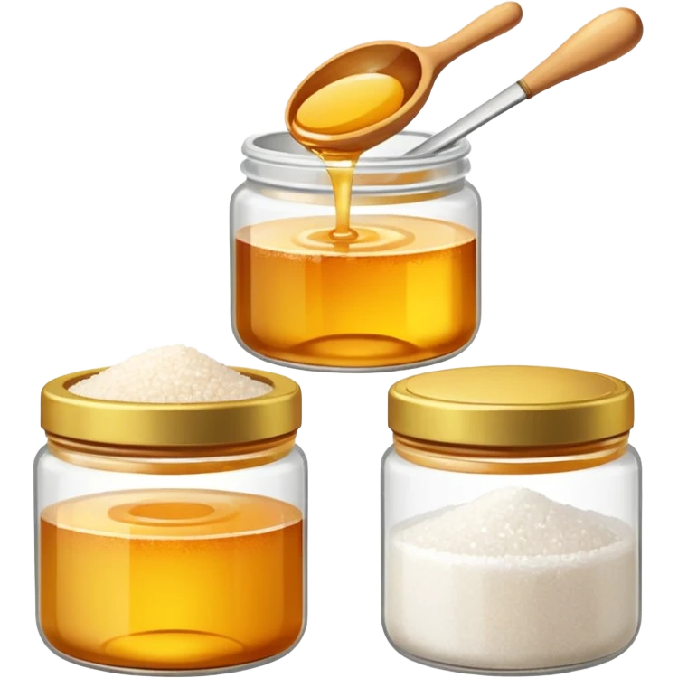 Salt and honey but separate  emoji