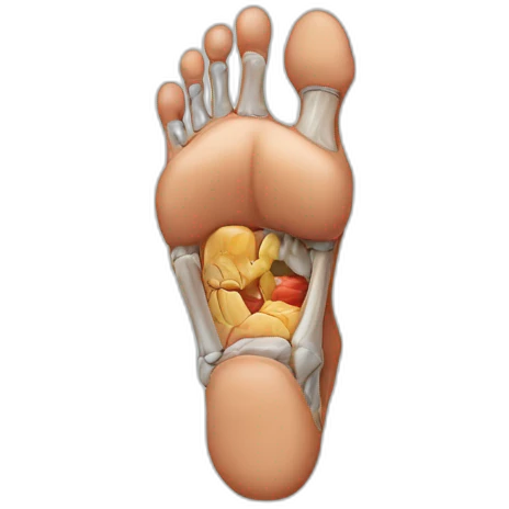 foot anatomy emoji