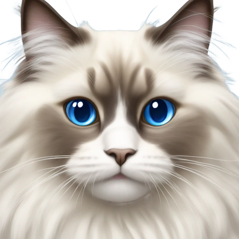 Ragdoll cat emoji