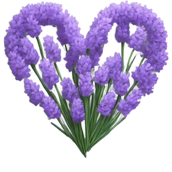 Lavender Heart emoji