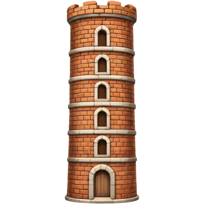 burana tower cylindrical emoji
