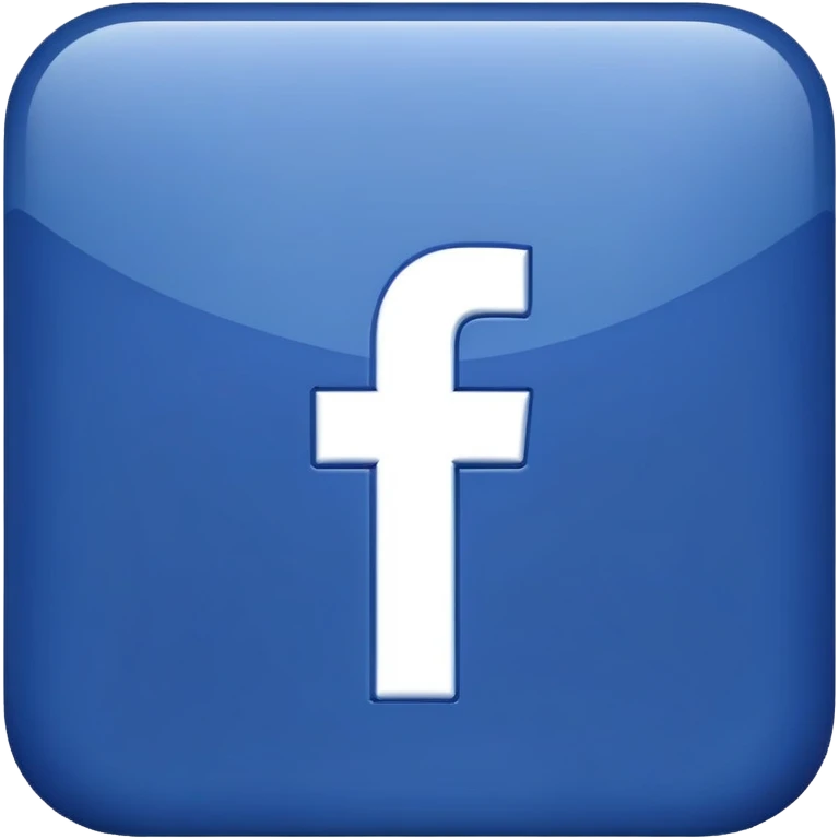 Facebook logo emoji