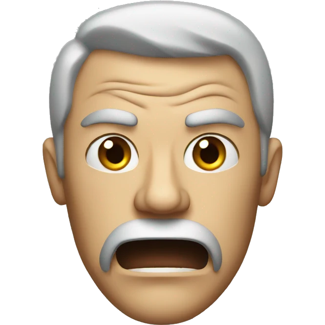 Angry man emoji