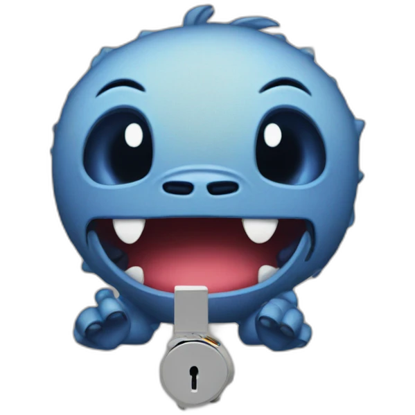 stich with a nitendo switch emoji