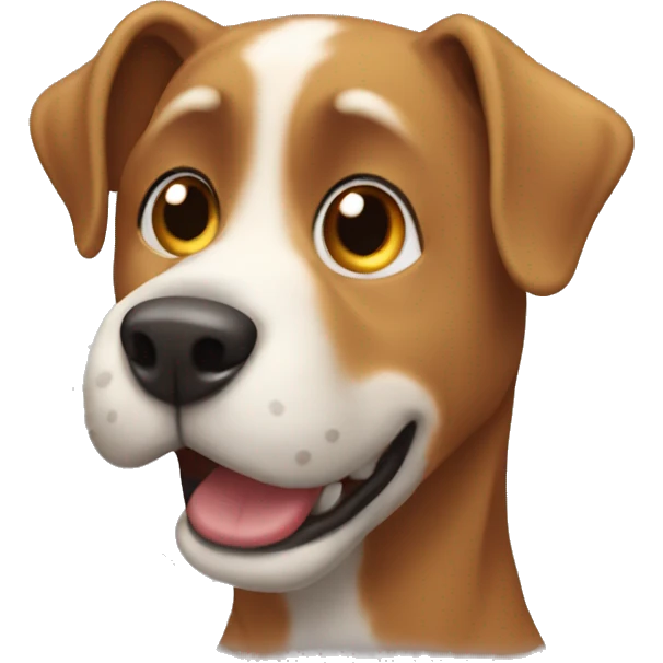 what the dog doing emoji