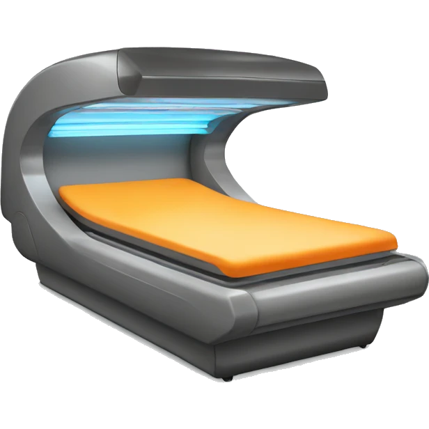 Tanning bed emoji