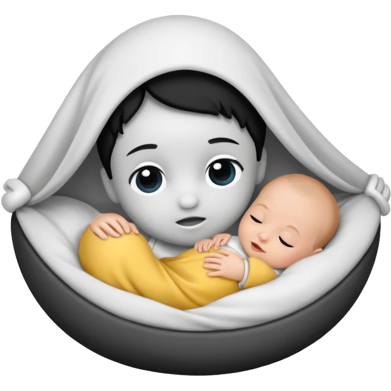 Newborn B&W emoji