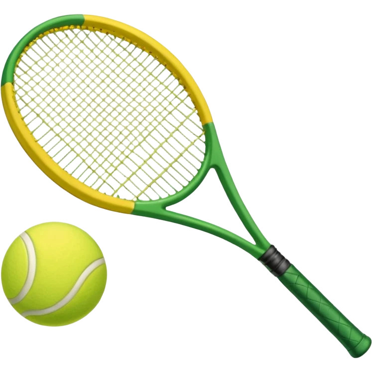 Racket and ball emoji