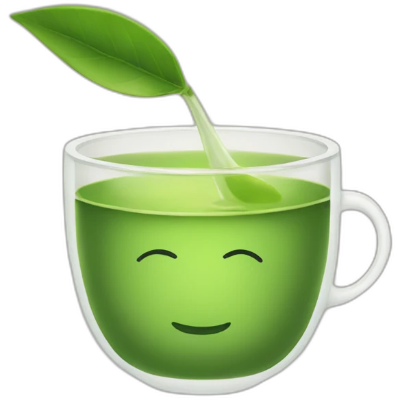 green tea from japan emoji