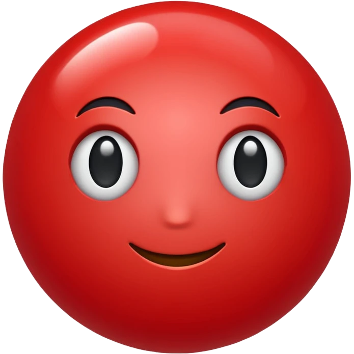 red emoji