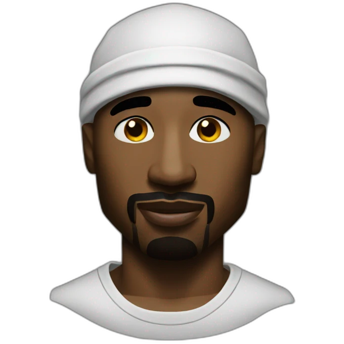 Tupac emoji