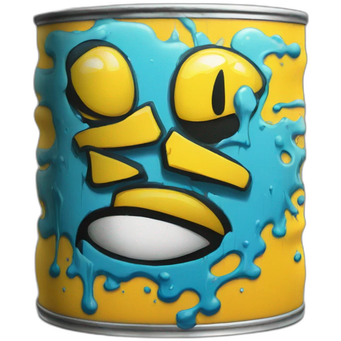 Graffiti cans 92 emoji