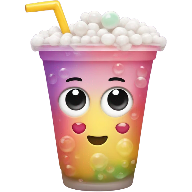 kawaii boba emoji