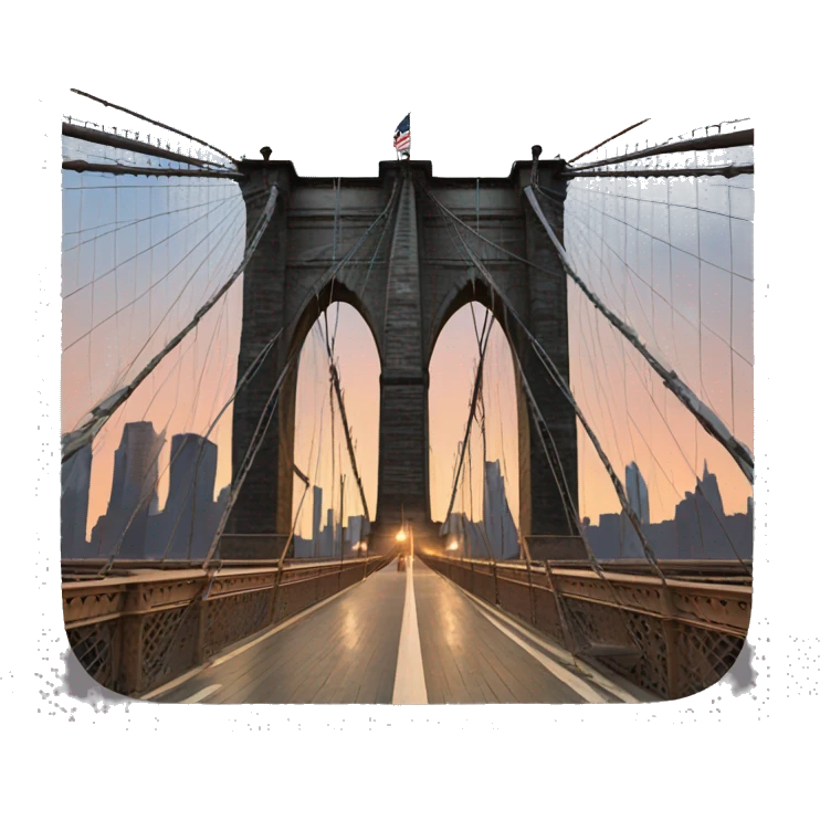 Brooklyn bridge emoji
