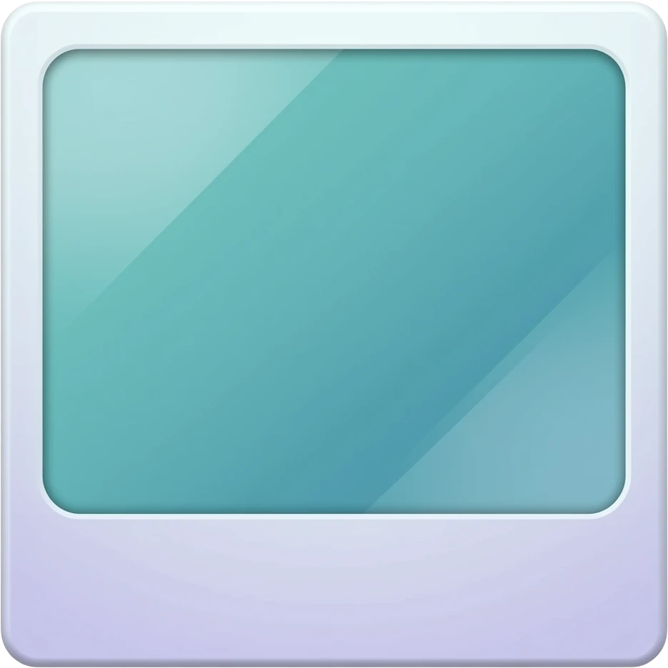 green purple  Polaroid strip  soft paster colour emoji