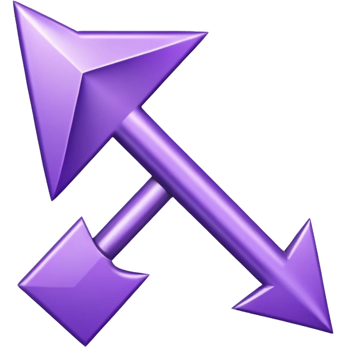 seta para direita roxa emoji