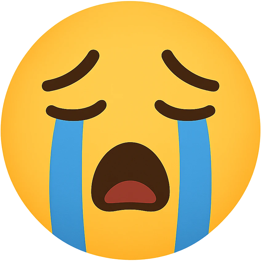 crying face emoji emoji