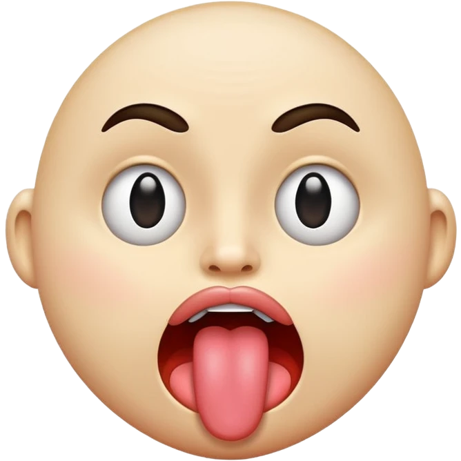 nervously sticking out tongue emoji emoji
