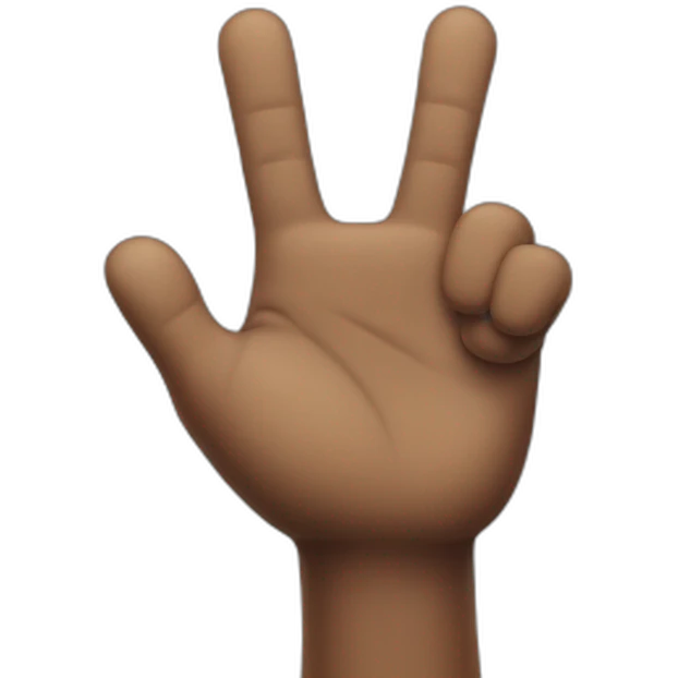 approving mickey hand emoji