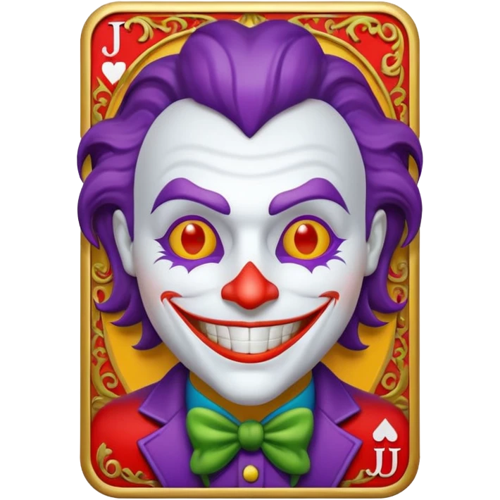 Joker Card Icon emoji