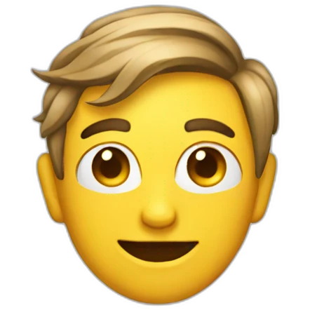 An emoji that squints emoji