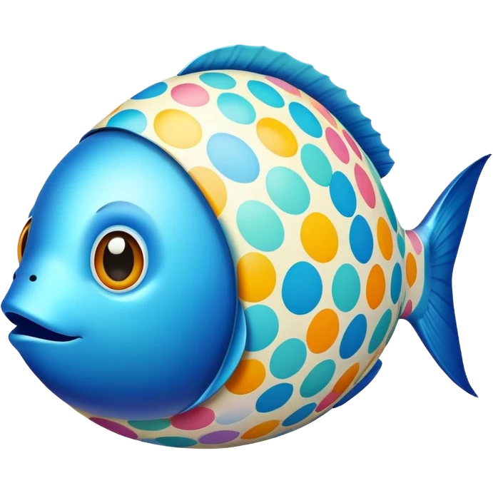 Fish Easter style emoji
