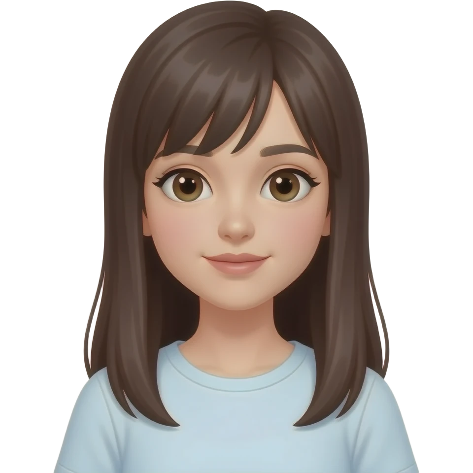 kahkullu kız alnında saclar olacak emoji