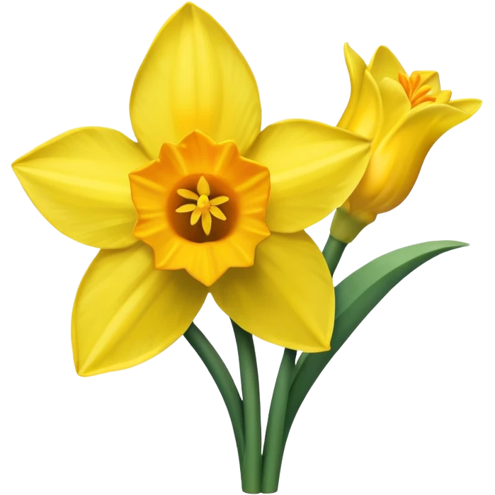 Daffodil emoji