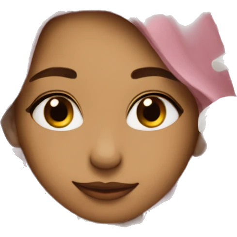 In love with lilies emoji