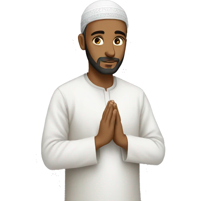a muslim who prays emoji