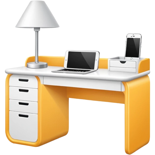 Super aestetic and clean Vanity desk  emoji