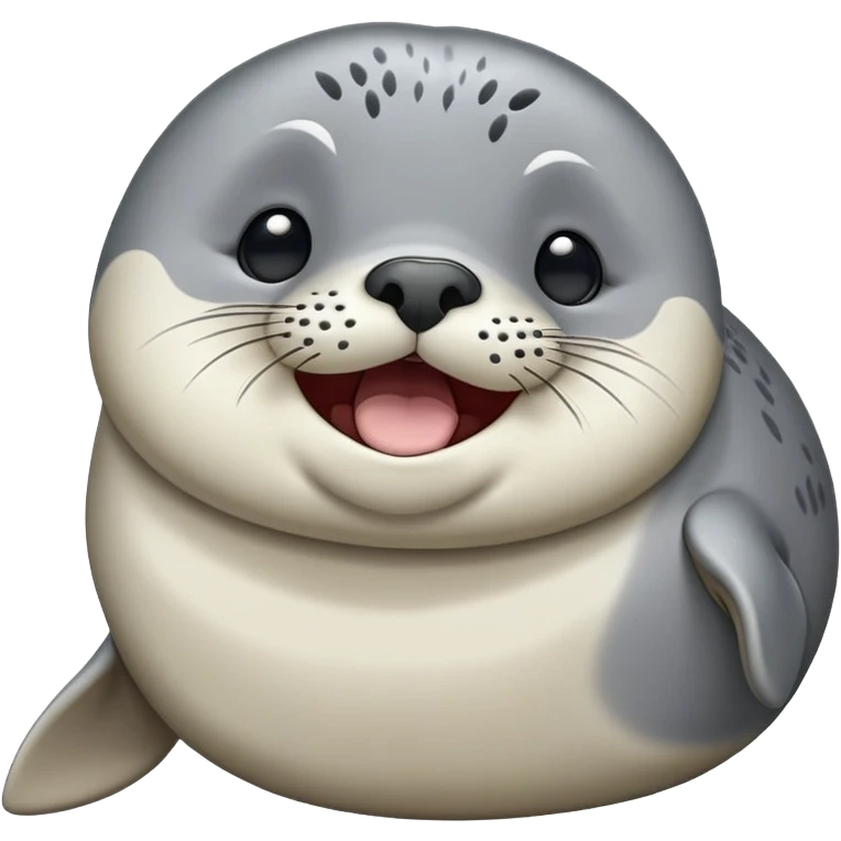 cinematic-cute-yawning-harbour-seal-portrait-emoji,-head-tilted-slightly-with-a-dramatic,-wide-open-yawn,-showcasing-a-smooth,-rounded-body-with-gently-drooping-features-and-sleepy,-half-closed-eyes,-simplified-yet-irresistibly-adorable emoji