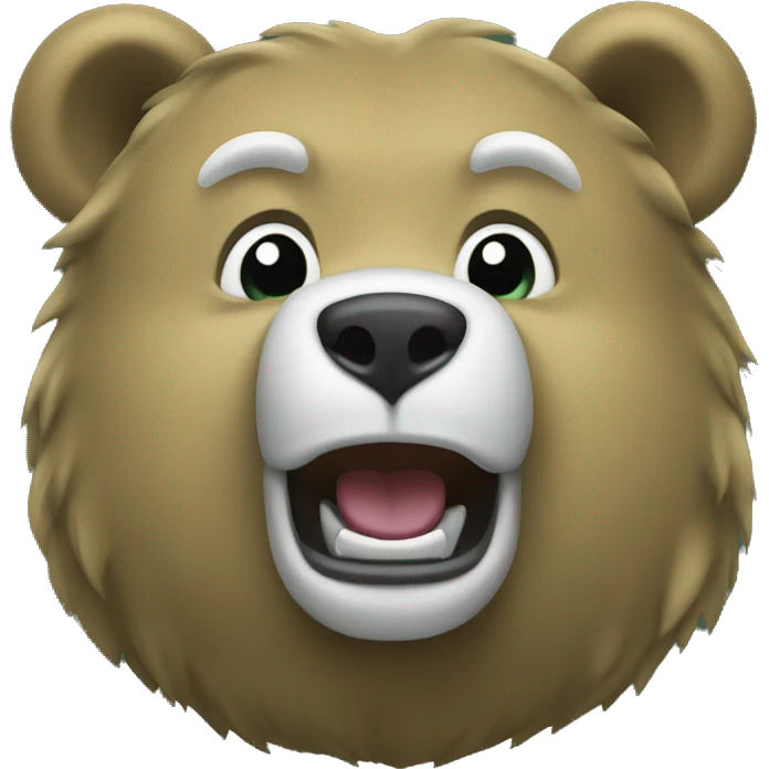 Baylor bear mascot emoji