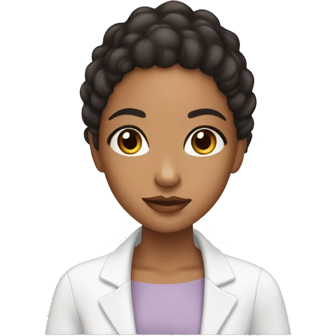 lightskin girl doing her skincare  emoji